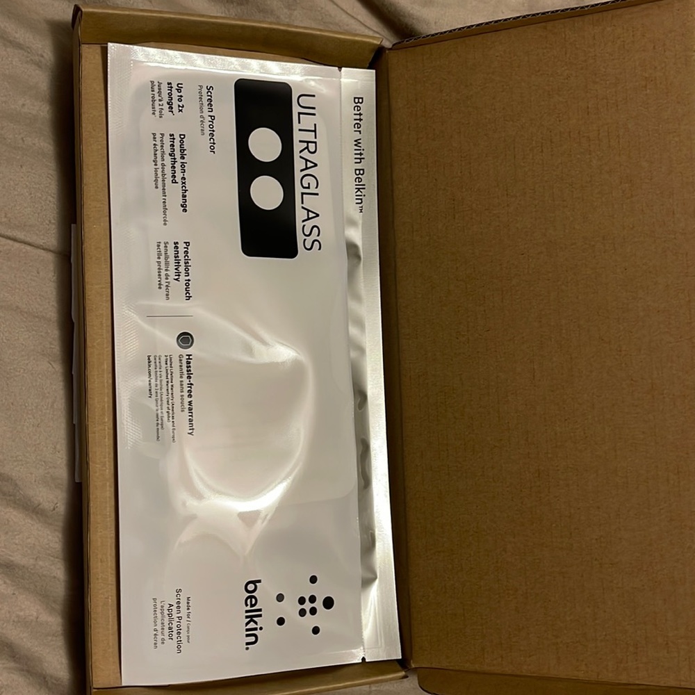 iPhone 12 Belkin screen protector - NEW